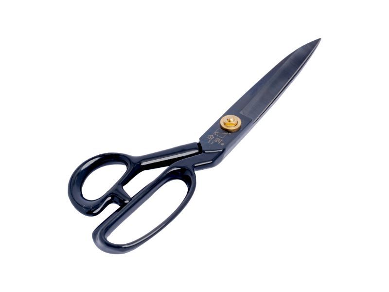 Black Fabric Scissors For Adults,Titanium Coating With Stainless Steel Blade, For Dressmaking, Leather Professional Sewing Fabric, Crafting And Home General Use, 10 Inch